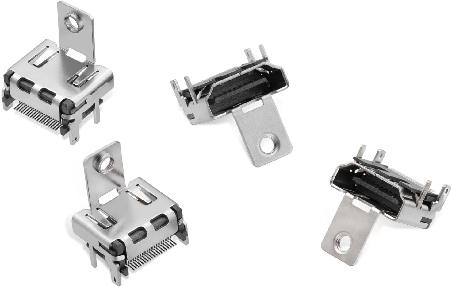 WR-COM HDMI SMT Horizontal with M3 screw | Elektromechanische 