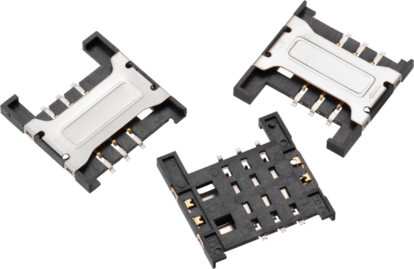 WR-CRD SIM Card Connector (Mini SIM) Header Shielded - 6 pins |  Elektromechanische Bauelemente | Würth Elektronik Produktkatalog