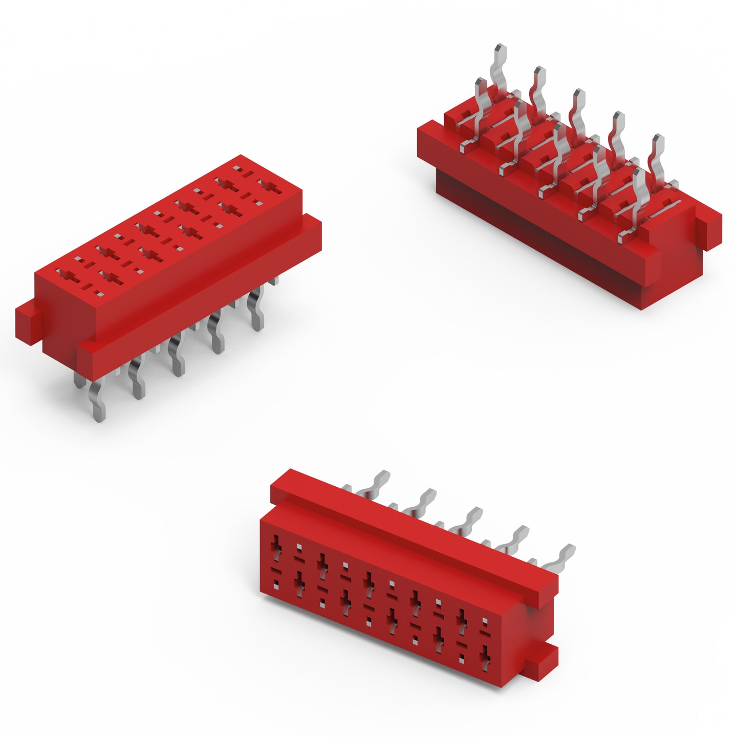 WR-MM Female Connector w/o Latch & w/o Polarization 