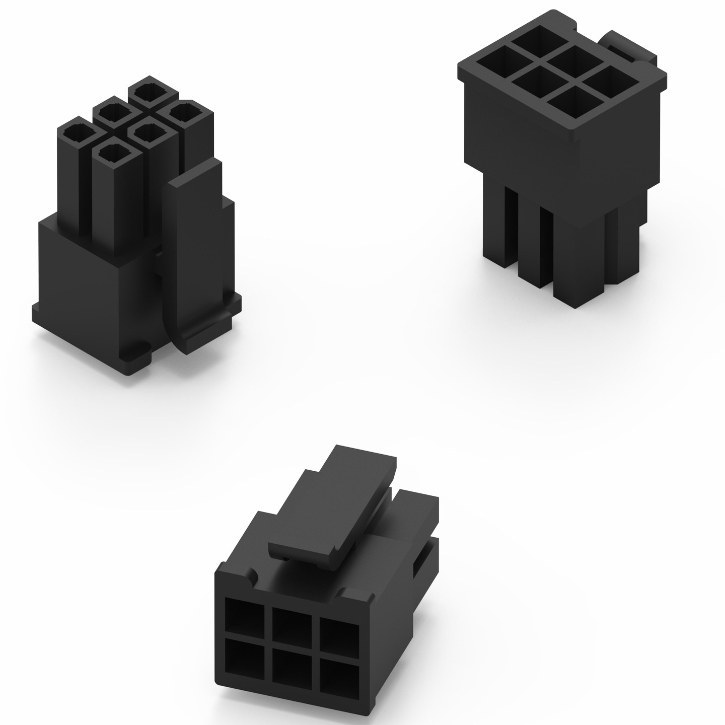 WR-MPC3 3.00 mm Female Receptacle Housing Dual Row 