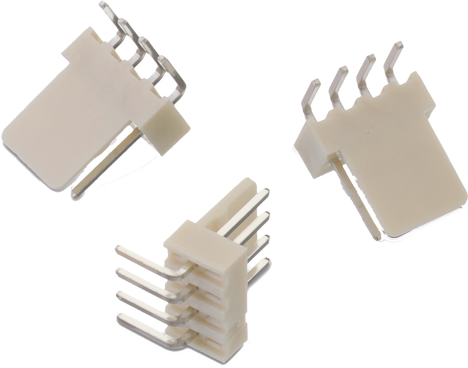WR-WTB 2.54 mm Male Right Angled Locking Header Bottom Locking 