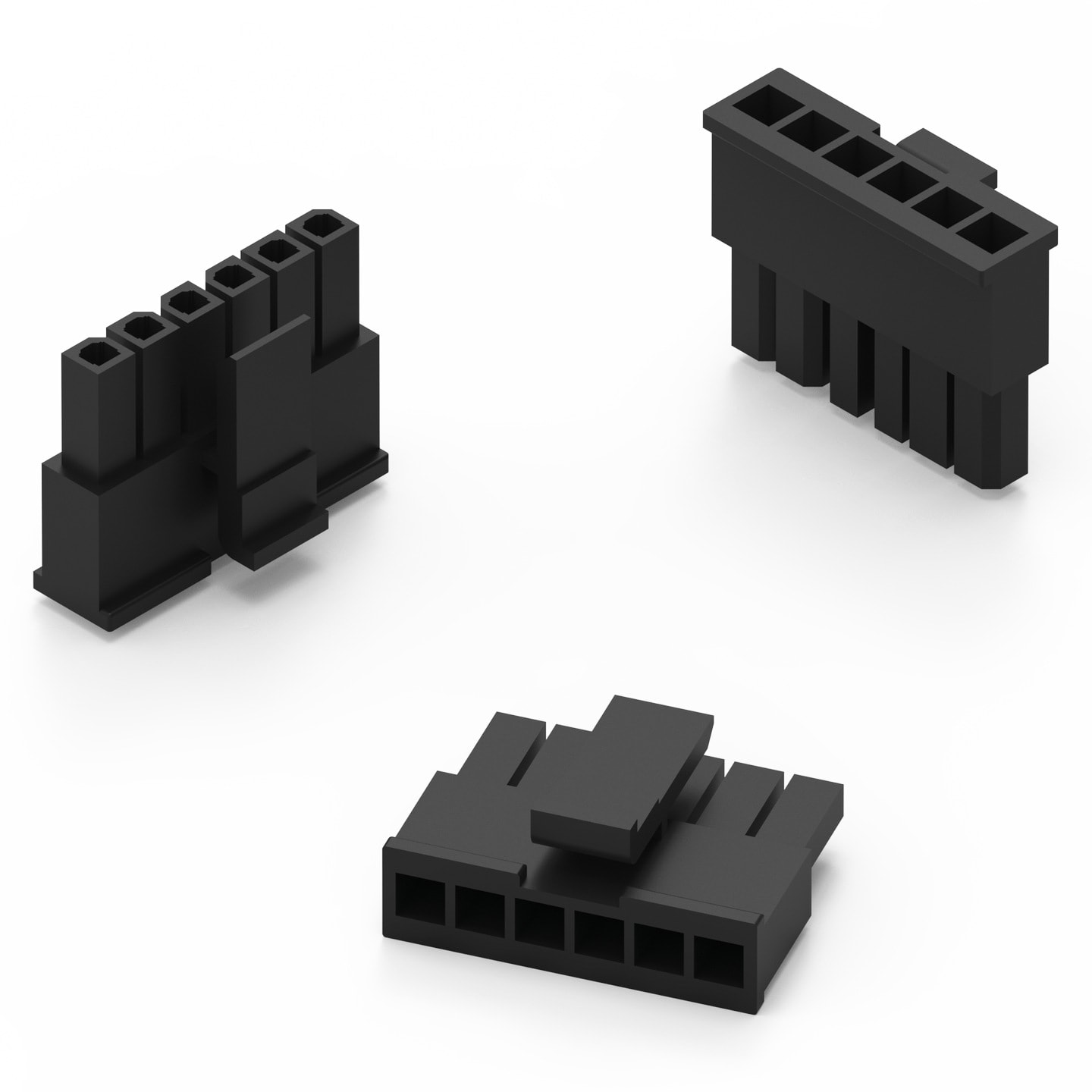 WR-MPC3 3.00 mm Female Receptacle Housing Single Row 