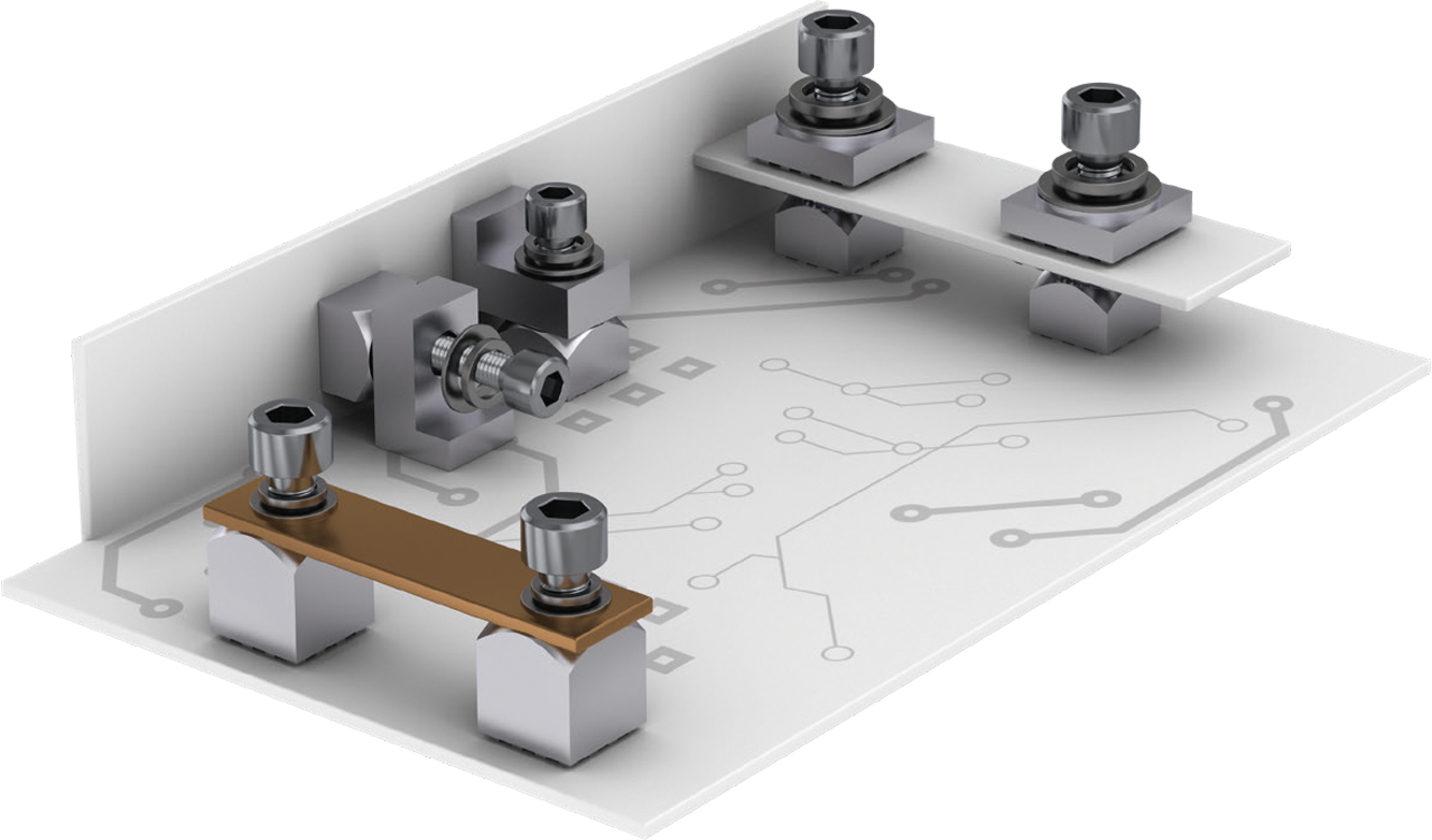 WP-BUTR REDCUBE PRESS-FIT with internal thread, two-rows, Electromechanical Components