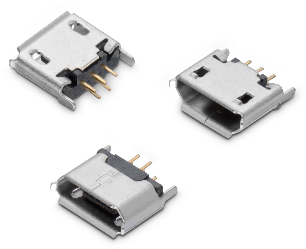 WR-COM USB Type B Vertical 5 Contacts | Electromechanical Components | Würth Elektronik Product Catalog