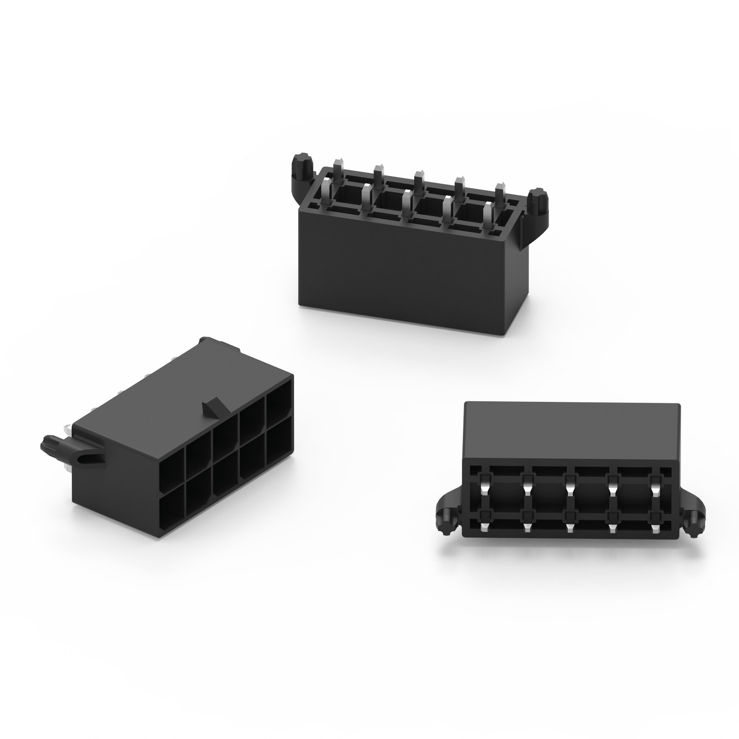 WR-MPC5 5.70 mm Male Header Dual Row Vertical with Snap-in Plastic 