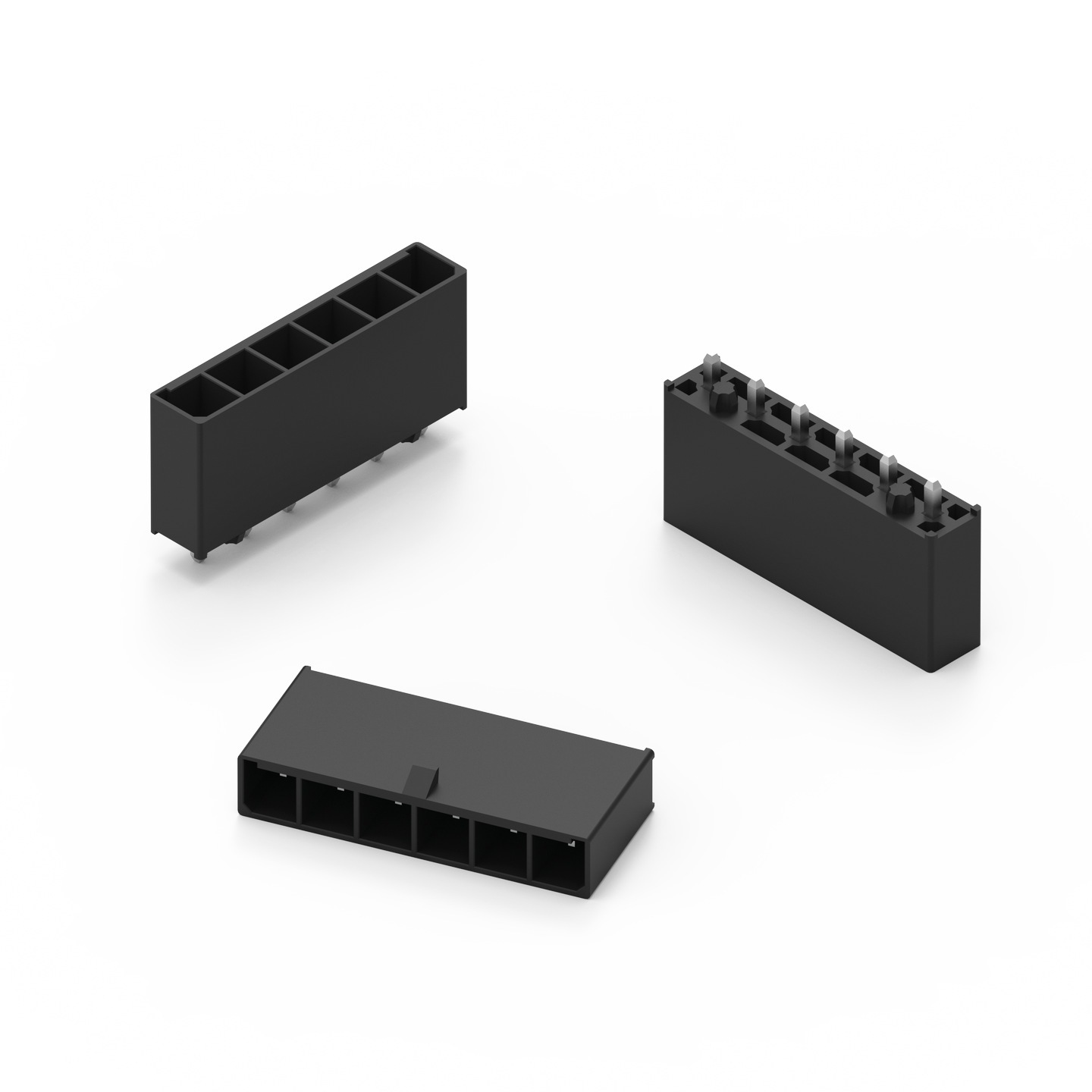 WR-MPC5 5.70 mm Male Header Single Row Vertical with Snap-in  