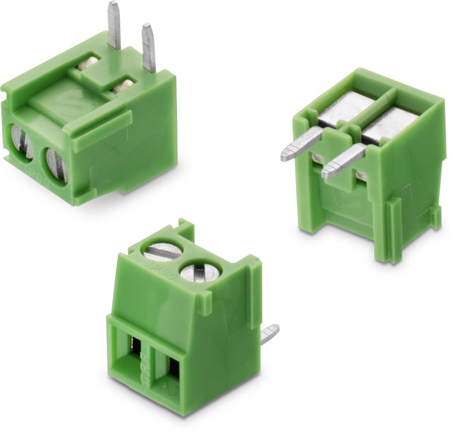 WR-TBL Series 2141 - 3.50 mm Vertical Entry Modular w. Rising Cage 