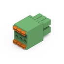 WR-TBL Plug Screwless Push In 3.50mm pitch - Dual Row Vertical cable entry - Cable
