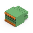 WR-TBL Plug Screwless Push In 3.50mm pitch - Dual Row Vertical cable entry - Cable