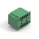 WR-TBL Serie 3283 - 3.81 mm Double Level Horizontal Male PCB Header with Flanges & Nut Type