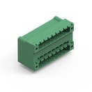 WR-TBL Series 3325 - 5.08 mm Double Level Horizontal Male PCB Header with Flanges & Nut Type