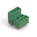 WR-TBL Series 3365 - 5.08 mm Double Level Vertical Header with Flanges
