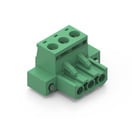 WR-TBL Series 3437 - 5.00 mm Vertical with Flanges
