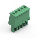 WR-TBL Serie 3447 - 5.00 mm Horizontal CAB Entry Plug with Hook on Back Side