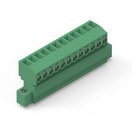 WR-TBL Series 3493 - 3.81 mm Vertical Reversed Plug with Flanges
