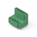 WR-TBL Series 357B - 3.81 mm Double Level Vertical Male PCB Header with Flanges