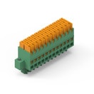 WR-TBL Series 3593 - 3.81 mm Horizontal IDC Plug with Flanges