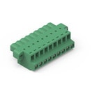 WR-TBL 374B - Plug with Excenter Clamp 5.08mm pitch - Vertical cable entry with Flanges - Cable