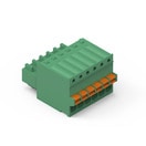WR-TBL Series 381 - 2.50 mm Vertical CAB Entry Plug Screwless