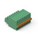 WR-TBL Series 381 - 2.50 mm Vertical CAB Entry Plug Screwless