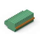 WR-TBL Series 381 - 2.50 mm Vertical CAB Entry Plug Screwless