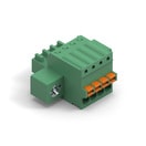 WR-TBL Series 381 - 2.50 mm Vertical CAB Entry Plug Screwless with Flanges
