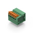 WR-TBL Series 4029 - 2.54 mm Screwless Horizontal Entry