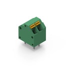 WR-TBL Series 4093 - Screwless Push In 3.81mm pitch - 45° cable entry - THT