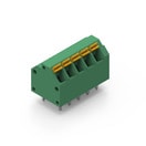 WR-TBL Series 4093 - Screwless Push In 3.81mm pitch - 45° cable entry - THT
