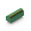 WR-TBL Series 4093 - Screwless Push In 3.81mm pitch - 45° cable entry - THT