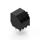 WR-TBL Series 4101 - Screwless Push In 3.5mm pitch - 45° cable entry - THT