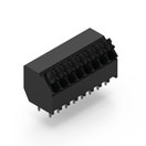 WR-TBL Series 4101 - Screwless Push In 3.5mm pitch - 45° cable entry - THT