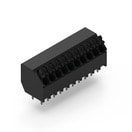 WR-TBL Series 4101 - Screwless Push In 3.5mm pitch - 45° cable entry - THT