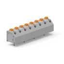 WR-TBL Series 4122M - 7.00 mm 45° Entry Screwless