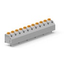 WR-TBL Series 4122 - 7.00 mm Screwless 45° Entry