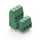WR-TBL Series 2015 - 5.08 mm 45° Entry Modular w. Rising Cage Clamp
