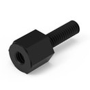 WA-SPAIE Plastic Spacer Stud, metric, internal/ external
