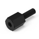 WA-SPAIE Plastic Spacer Stud, metric, internal/ external