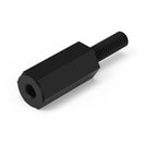 WA-SPAIE Plastic Spacer Stud, metric, internal/ external