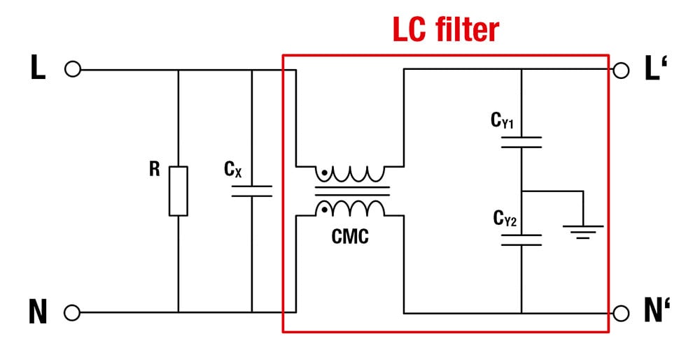Common Mode Filter Schematic of Common Mode Filter