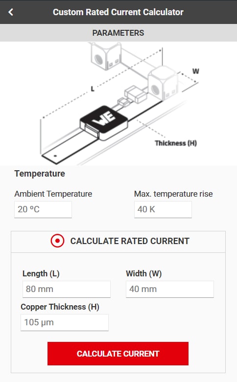 Rated Current Calculator REDEXPERT Thumbnail Rated Current Calculator REDEXPERT