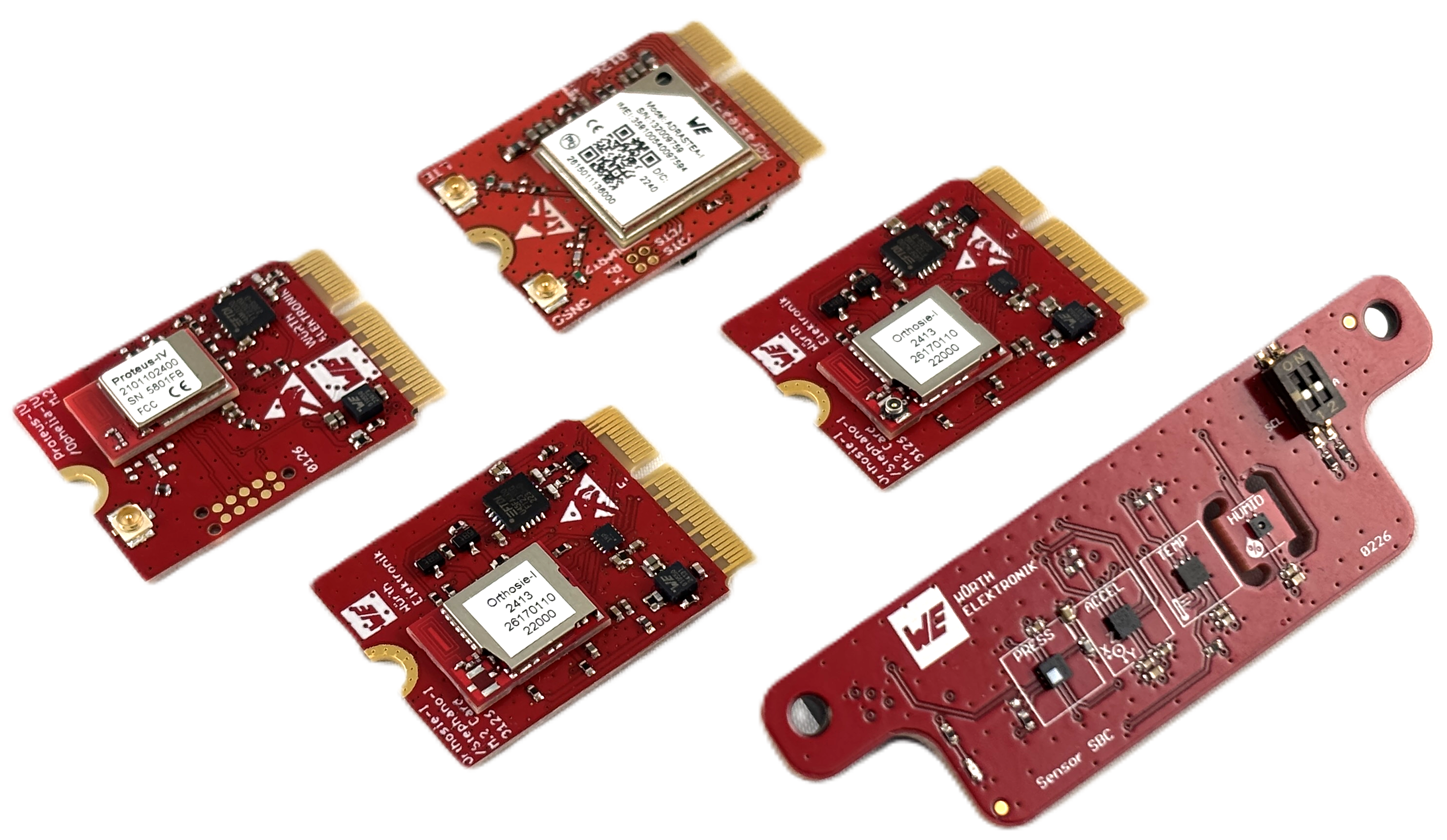GRINN Boards Product Picture of 5 Boards