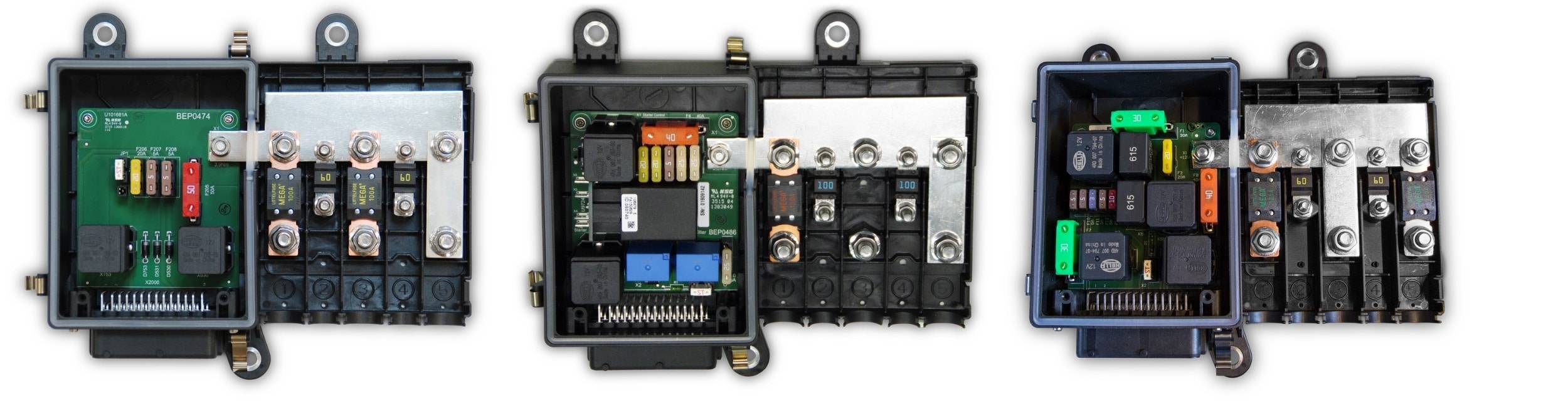 drei Versionen der REDline Power Box Hybrid drei Versionen der REDline Power Box Hybrid