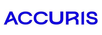 Accuris company logo blue