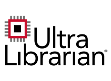 Logo with writing Ultra Librarian
