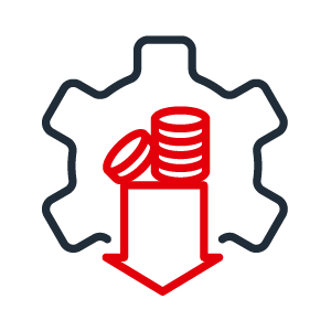 ICS Icon Reducing Development Costs ePDM Icon Development Costs
